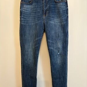 Cabi Higher Straight Blue Denim Jeans, style #3940